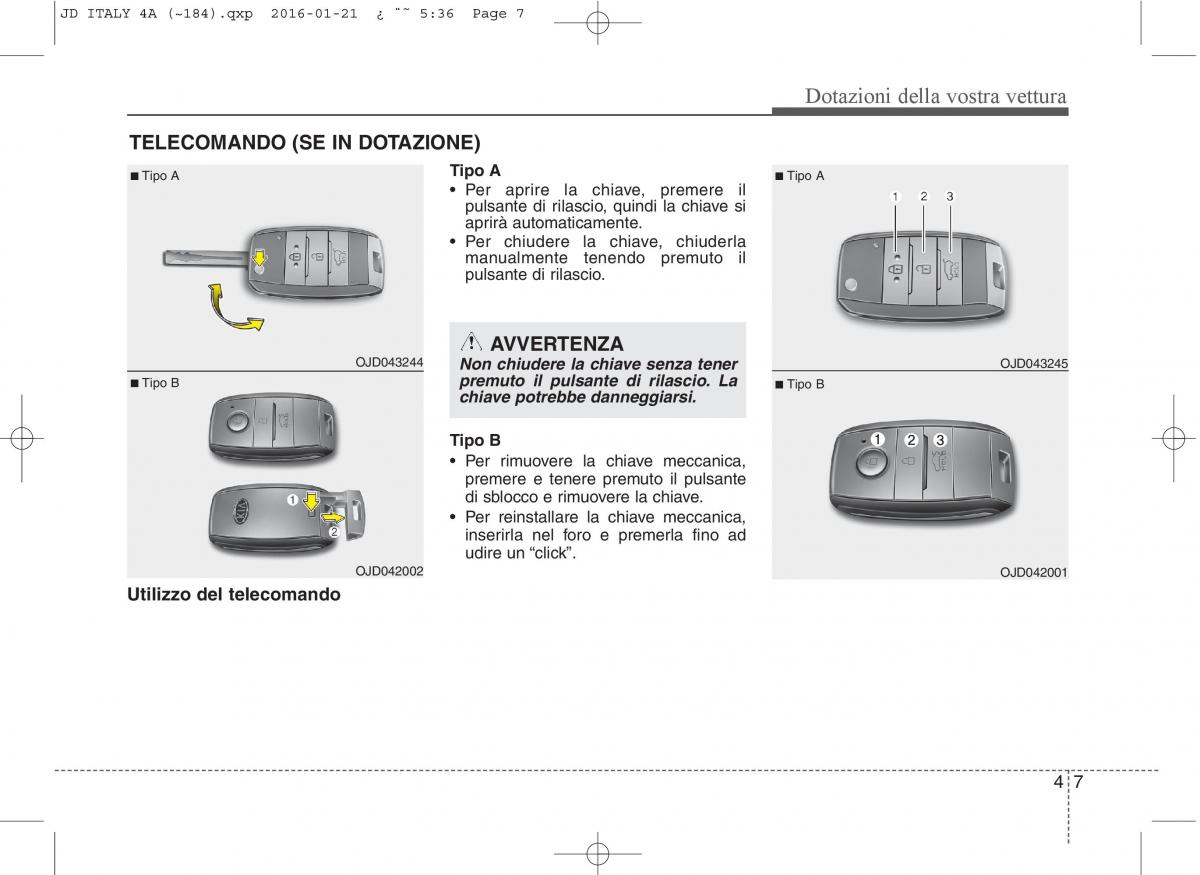 KIA Ceed II 2 manuale del proprietario / page 92