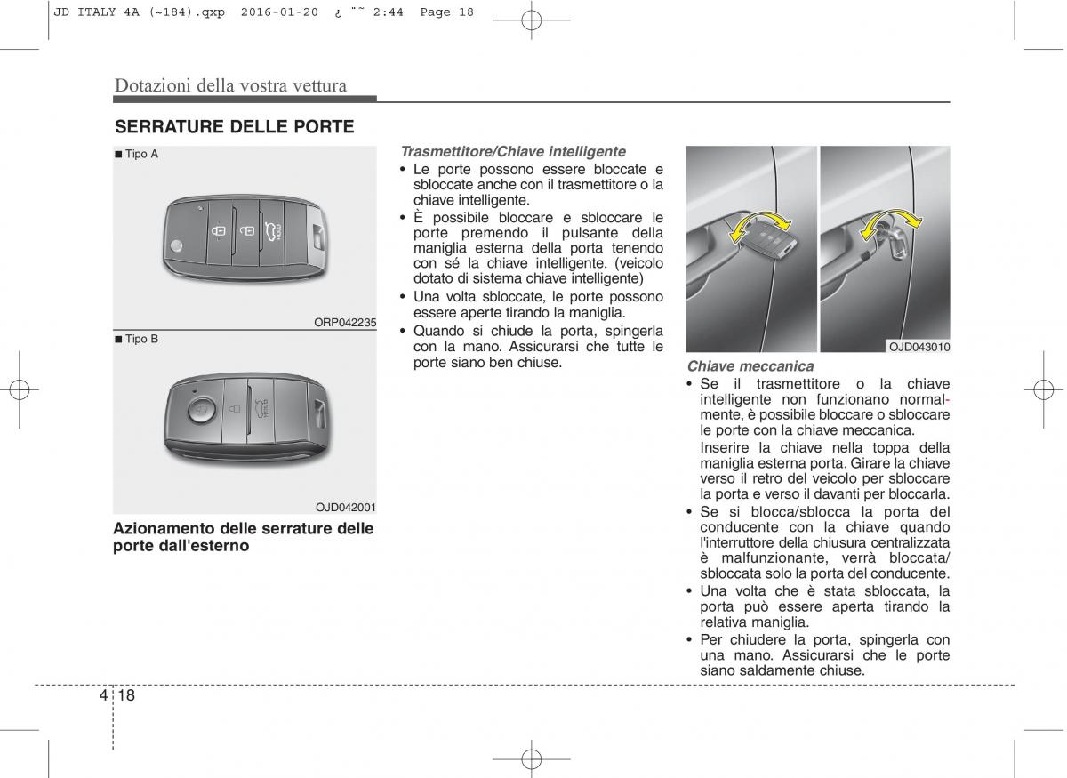 KIA Ceed II 2 manuale del proprietario / page 103