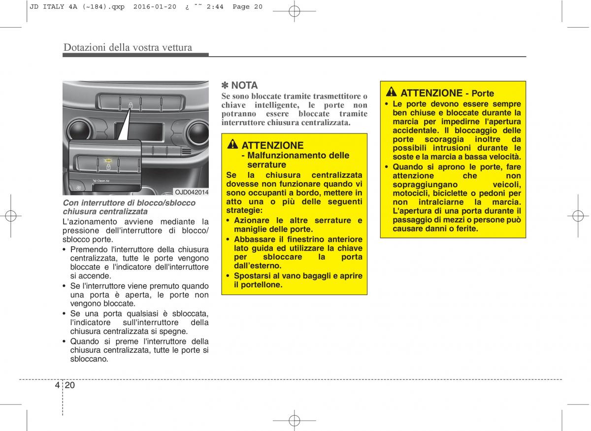 KIA Ceed II 2 manuale del proprietario / page 105