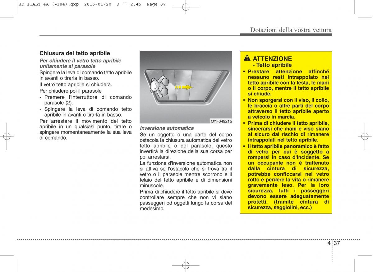 KIA Ceed II 2 manuale del proprietario / page 122