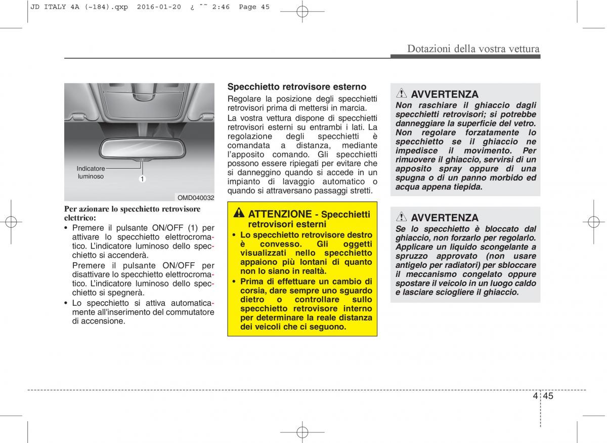 KIA Ceed II 2 manuale del proprietario / page 130