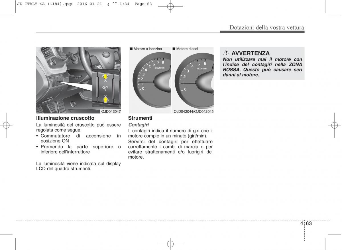 KIA Ceed II 2 manuale del proprietario / page 148