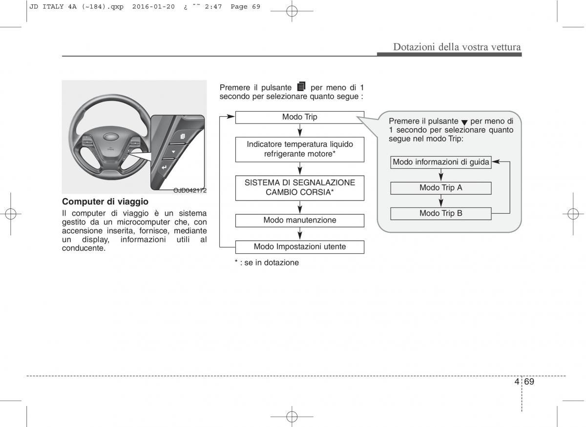 KIA Ceed II 2 manuale del proprietario / page 154