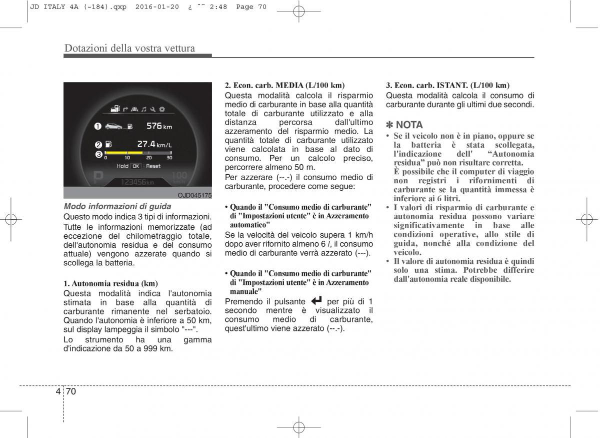 KIA Ceed II 2 manuale del proprietario / page 155