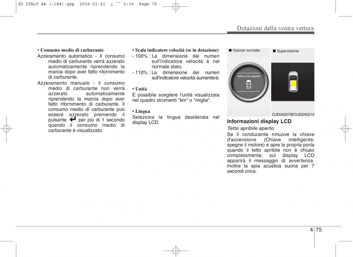 KIA Ceed II 2 manuale del proprietario / page 160