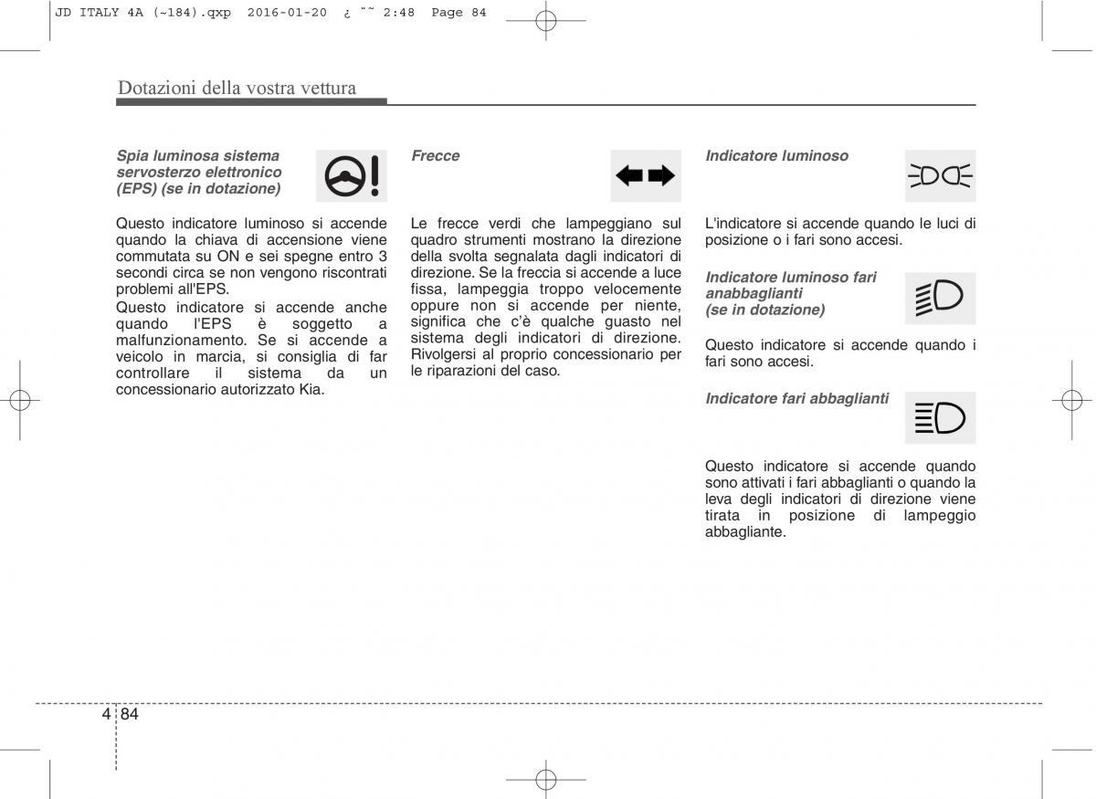 KIA Ceed II 2 manuale del proprietario / page 169