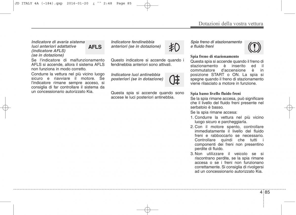 KIA Ceed II 2 manuale del proprietario / page 170