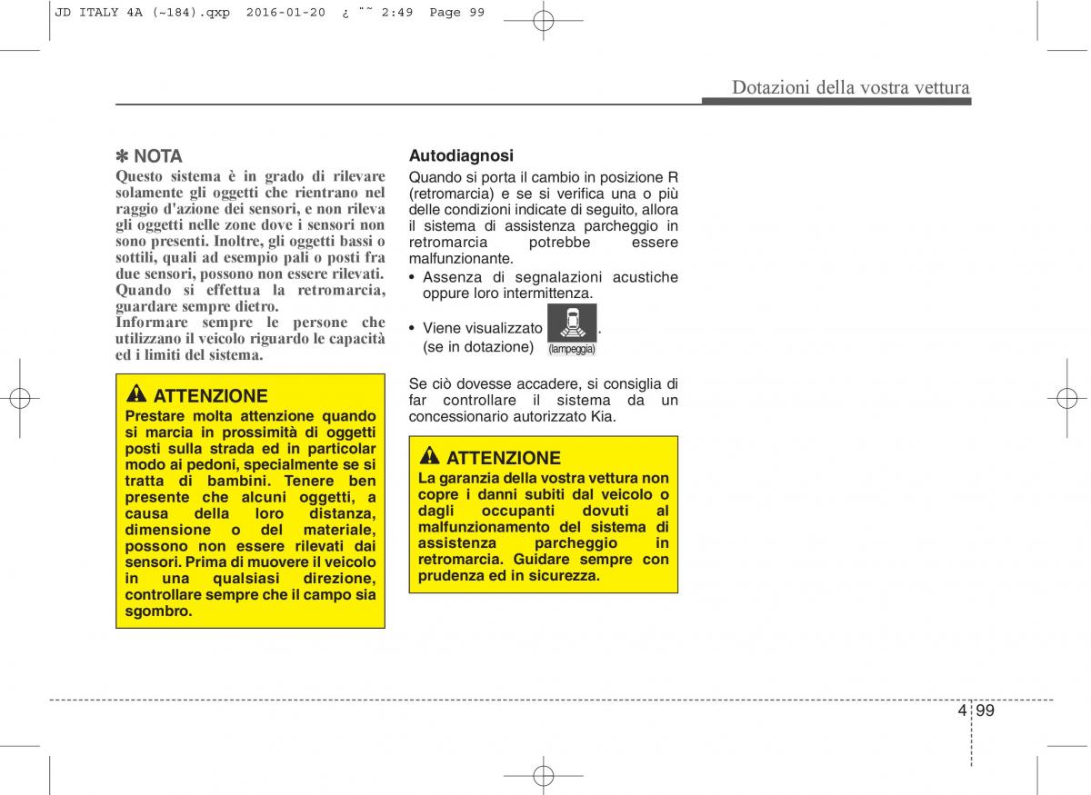 KIA Ceed II 2 manuale del proprietario / page 184