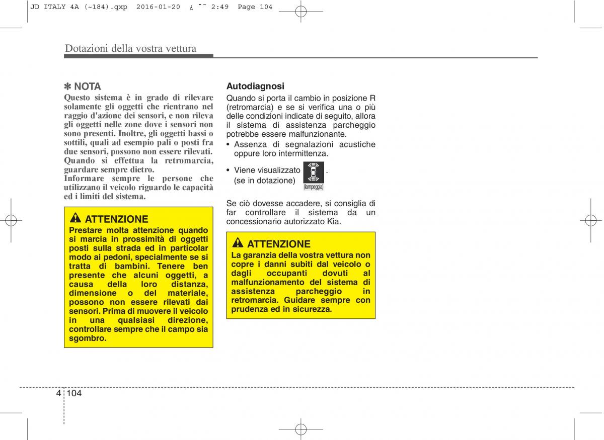 KIA Ceed II 2 manuale del proprietario / page 189