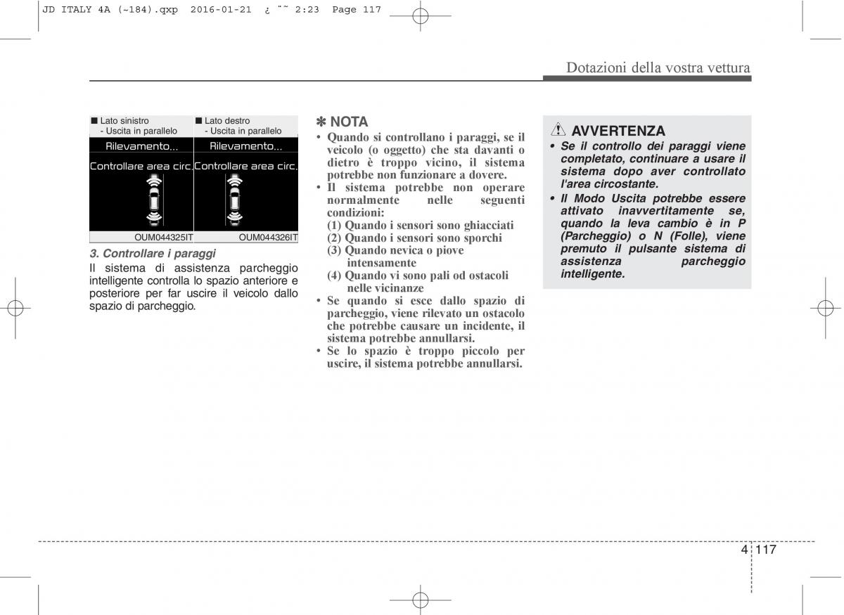 KIA Ceed II 2 manuale del proprietario / page 202