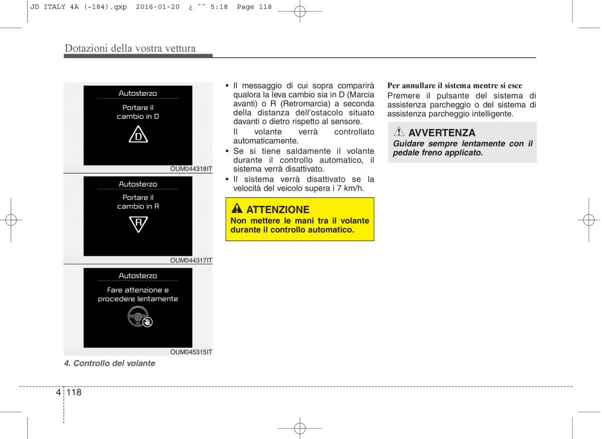 KIA Ceed II 2 manuale del proprietario / page 203