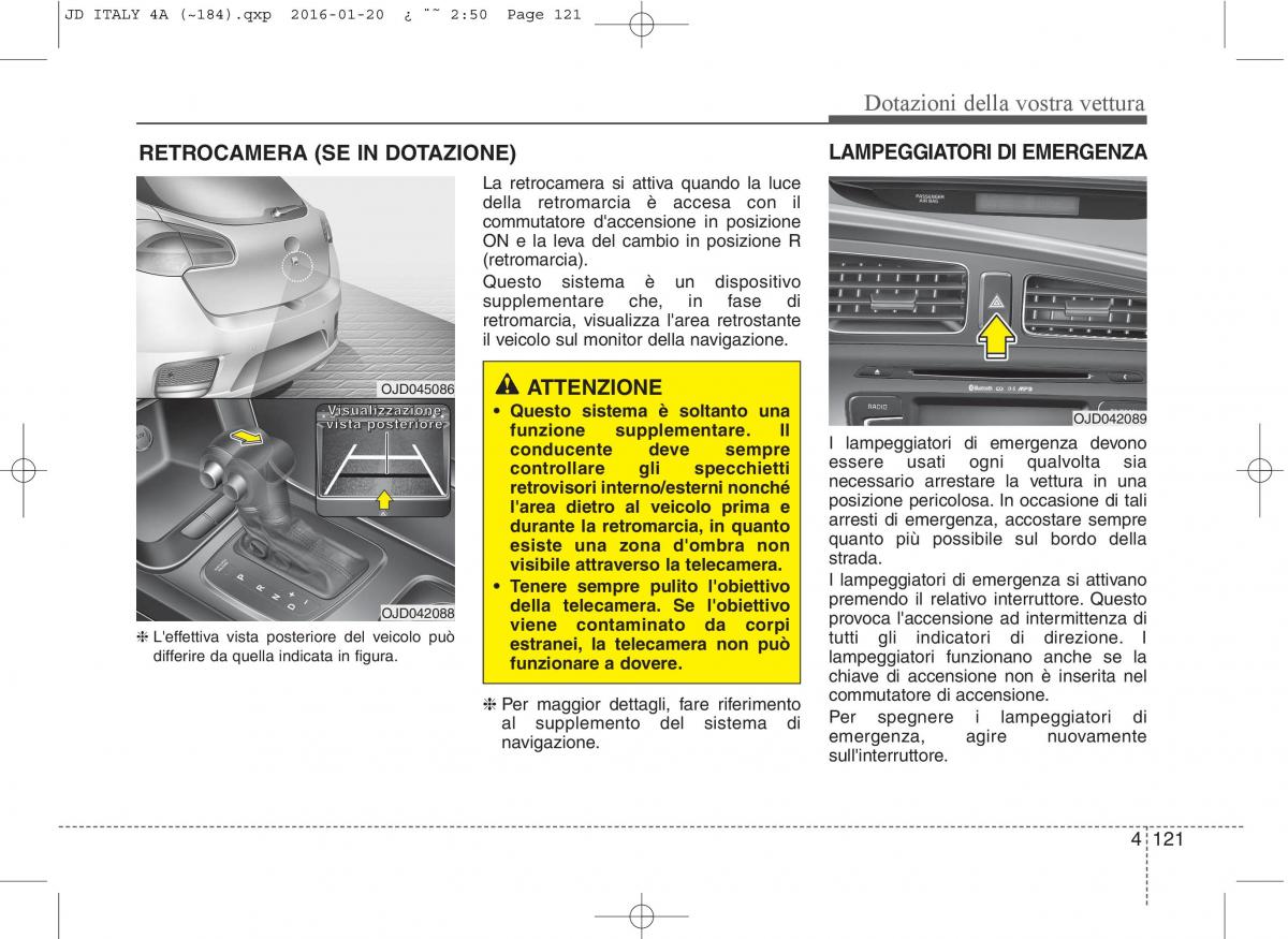 KIA Ceed II 2 manuale del proprietario / page 206