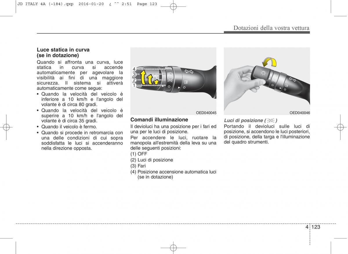 KIA Ceed II 2 manuale del proprietario / page 208