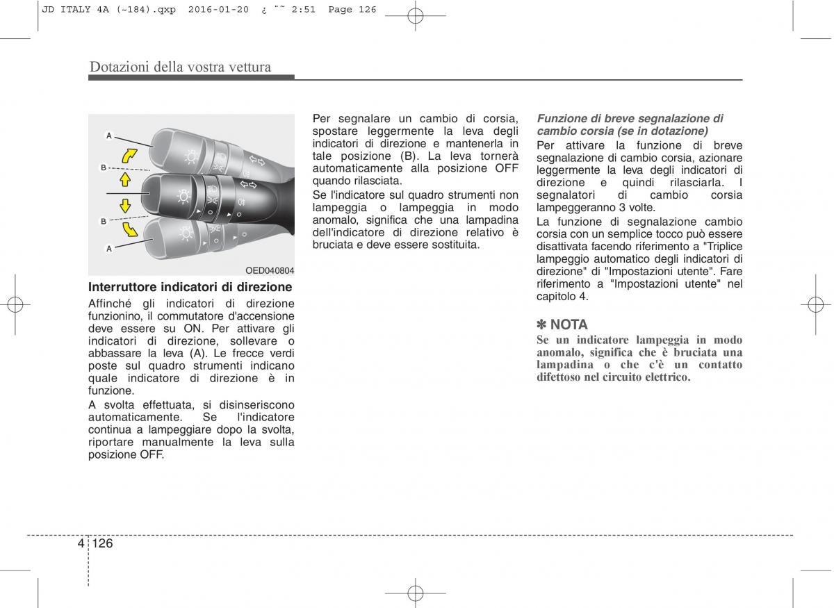 KIA Ceed II 2 manuale del proprietario / page 211