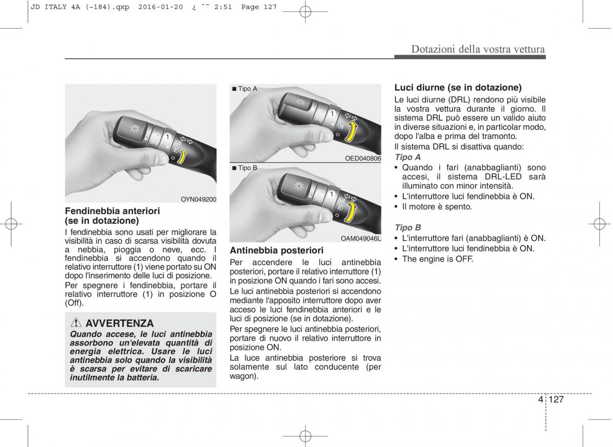 KIA Ceed II 2 manuale del proprietario / page 212