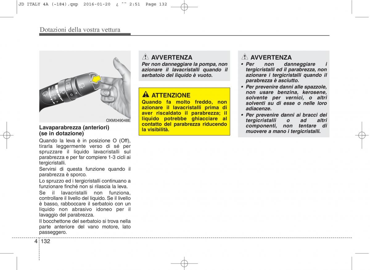 KIA Ceed II 2 manuale del proprietario / page 217