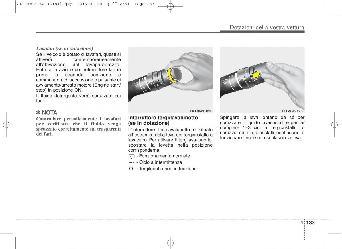 KIA Ceed II 2 manuale del proprietario / page 218