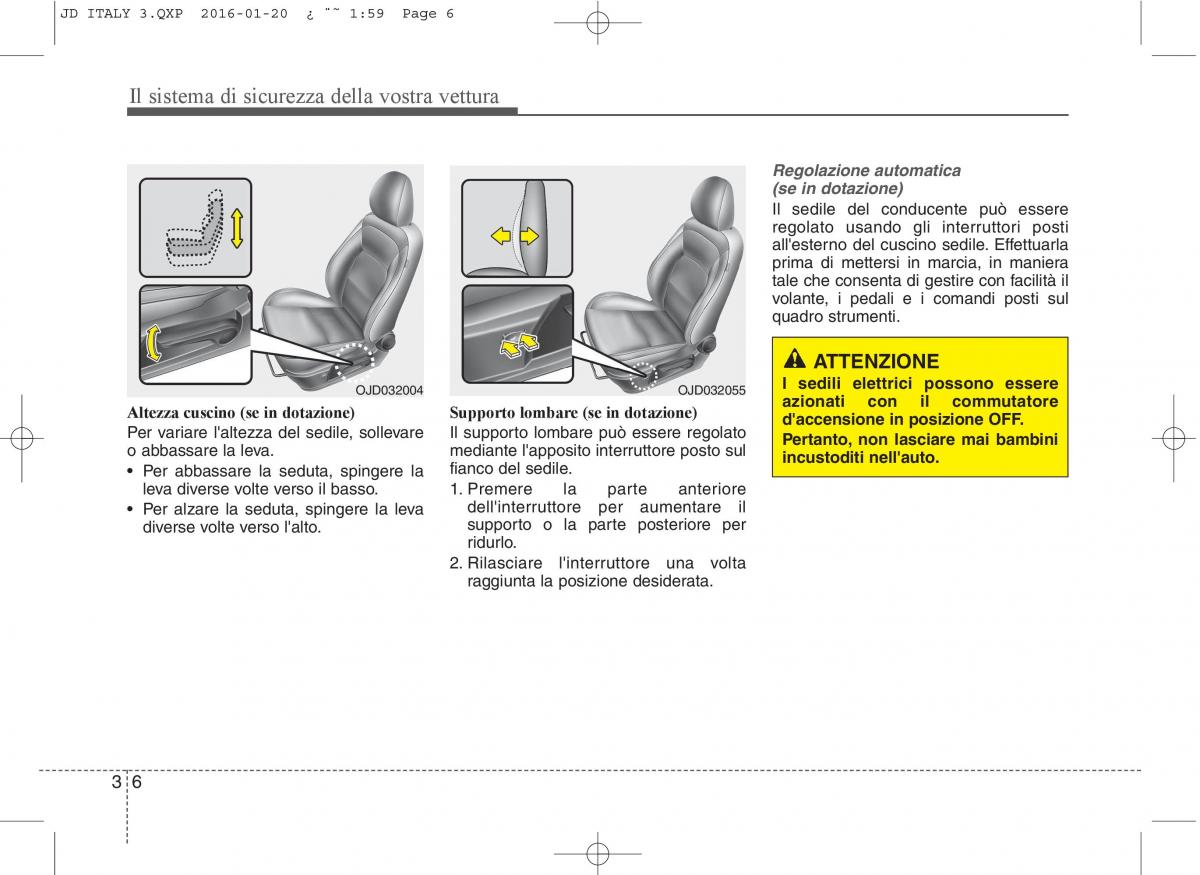 KIA Ceed II 2 manuale del proprietario / page 23