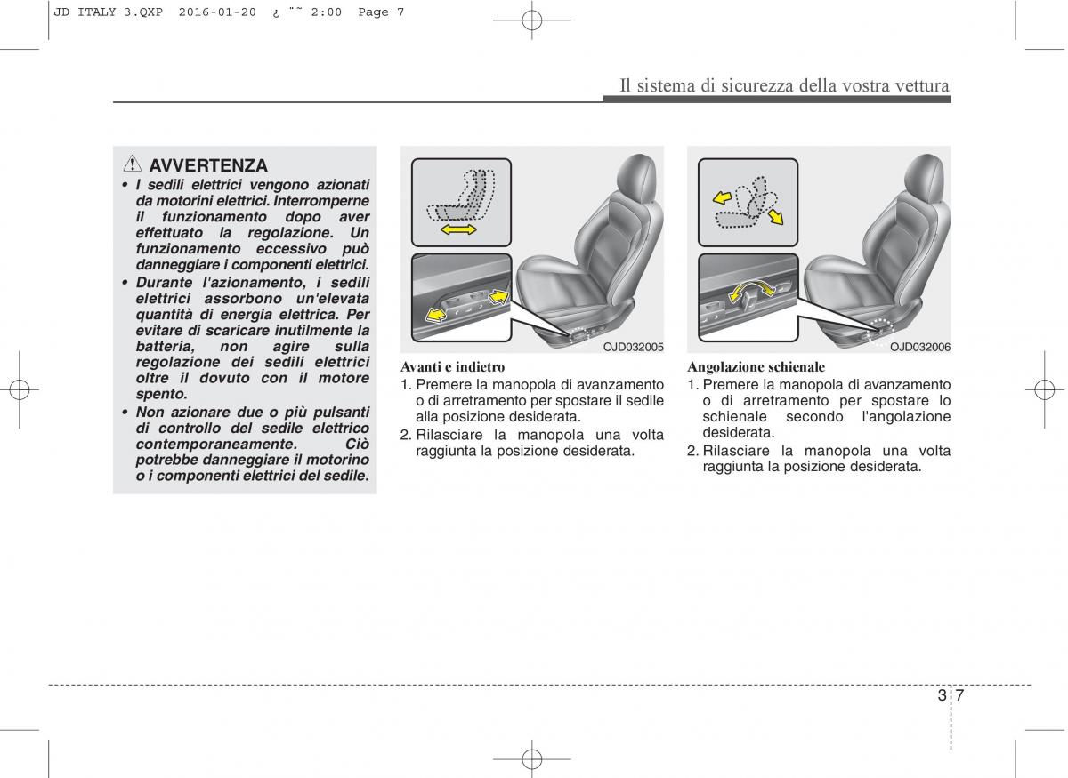 KIA Ceed II 2 manuale del proprietario / page 24