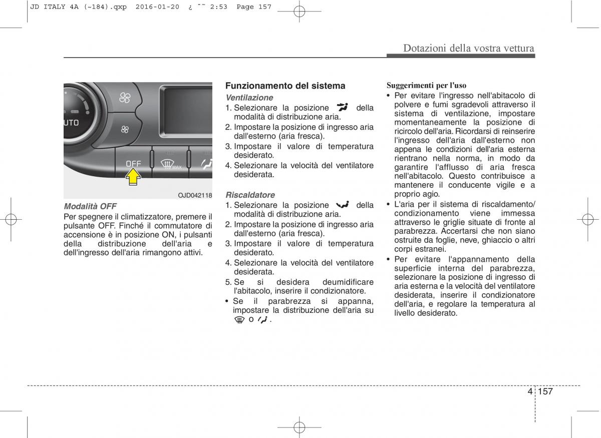 KIA Ceed II 2 manuale del proprietario / page 242