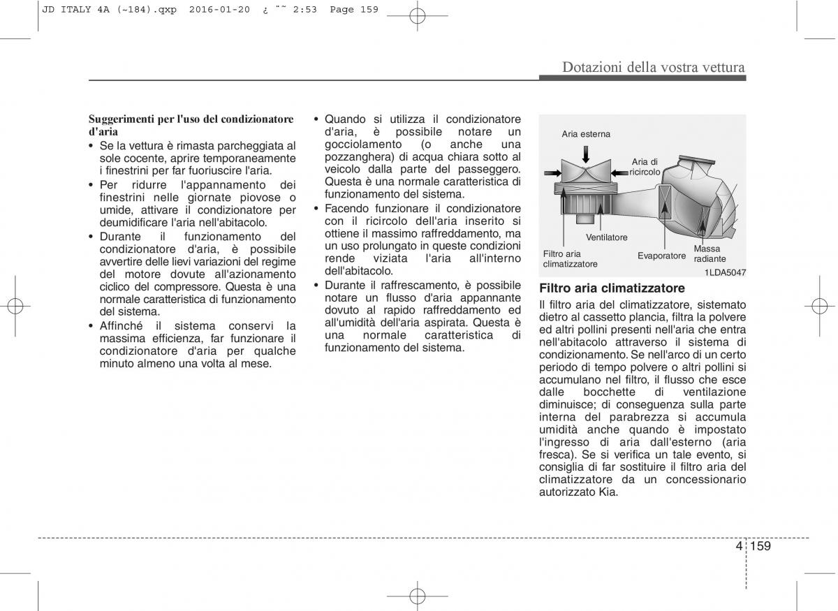 KIA Ceed II 2 manuale del proprietario / page 244