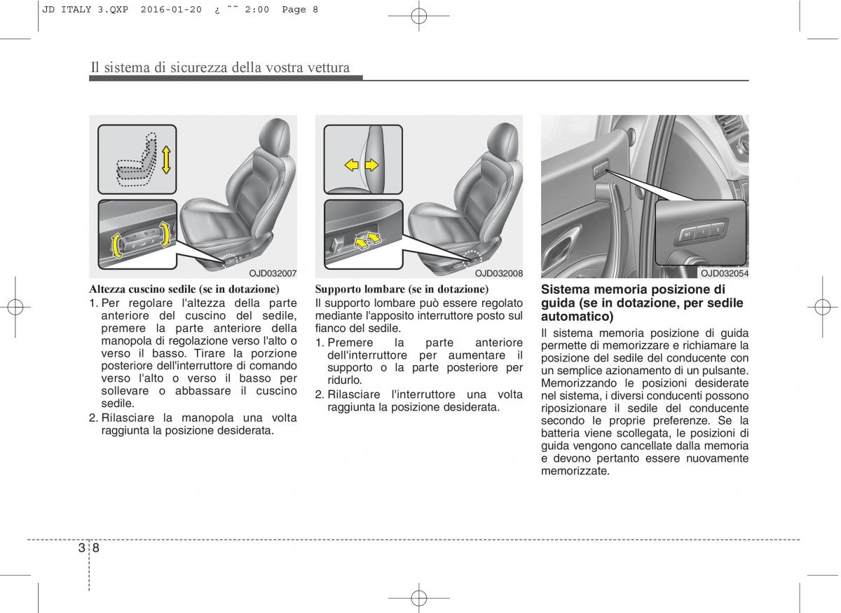 KIA Ceed II 2 manuale del proprietario / page 25