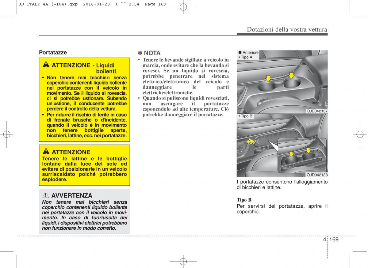 KIA Ceed II 2 manuale del proprietario / page 254