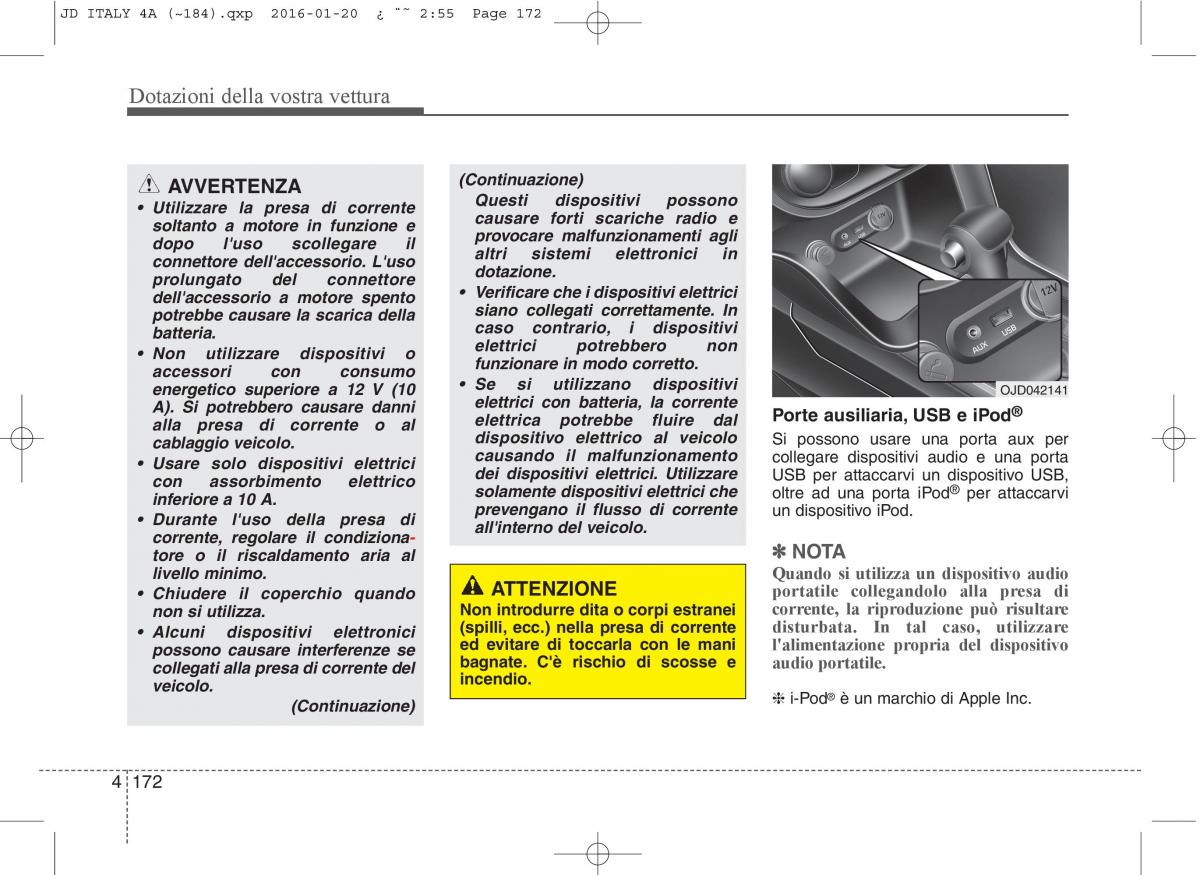 KIA Ceed II 2 manuale del proprietario / page 257