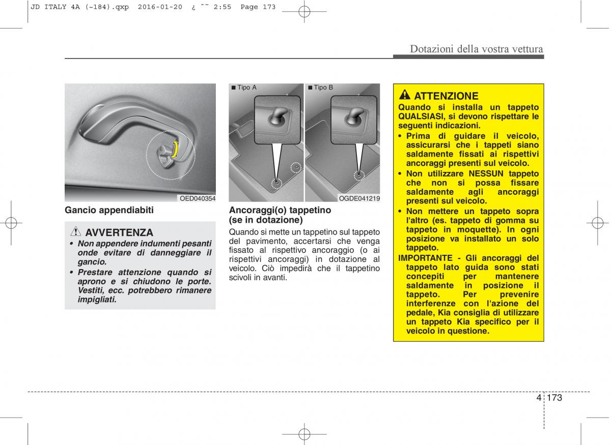 KIA Ceed II 2 manuale del proprietario / page 258