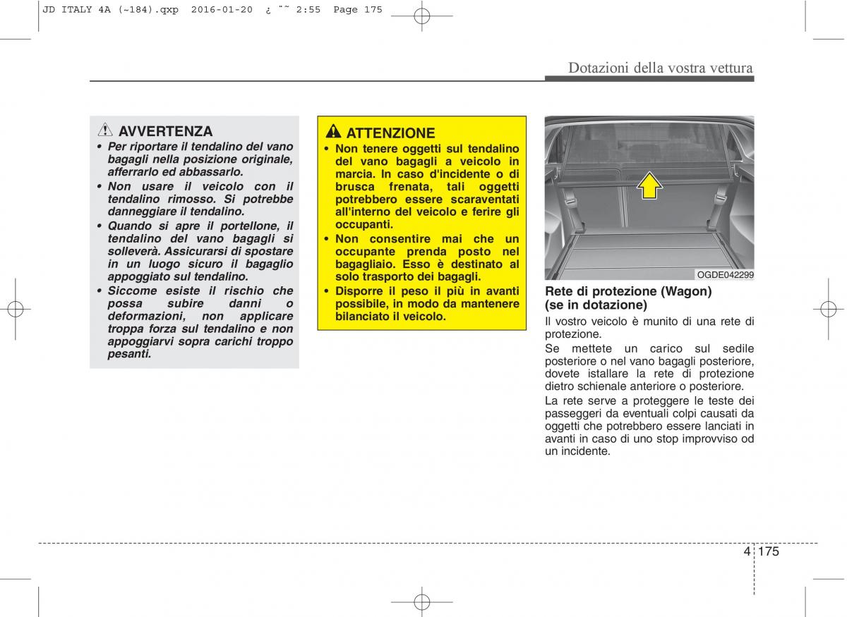 KIA Ceed II 2 manuale del proprietario / page 260