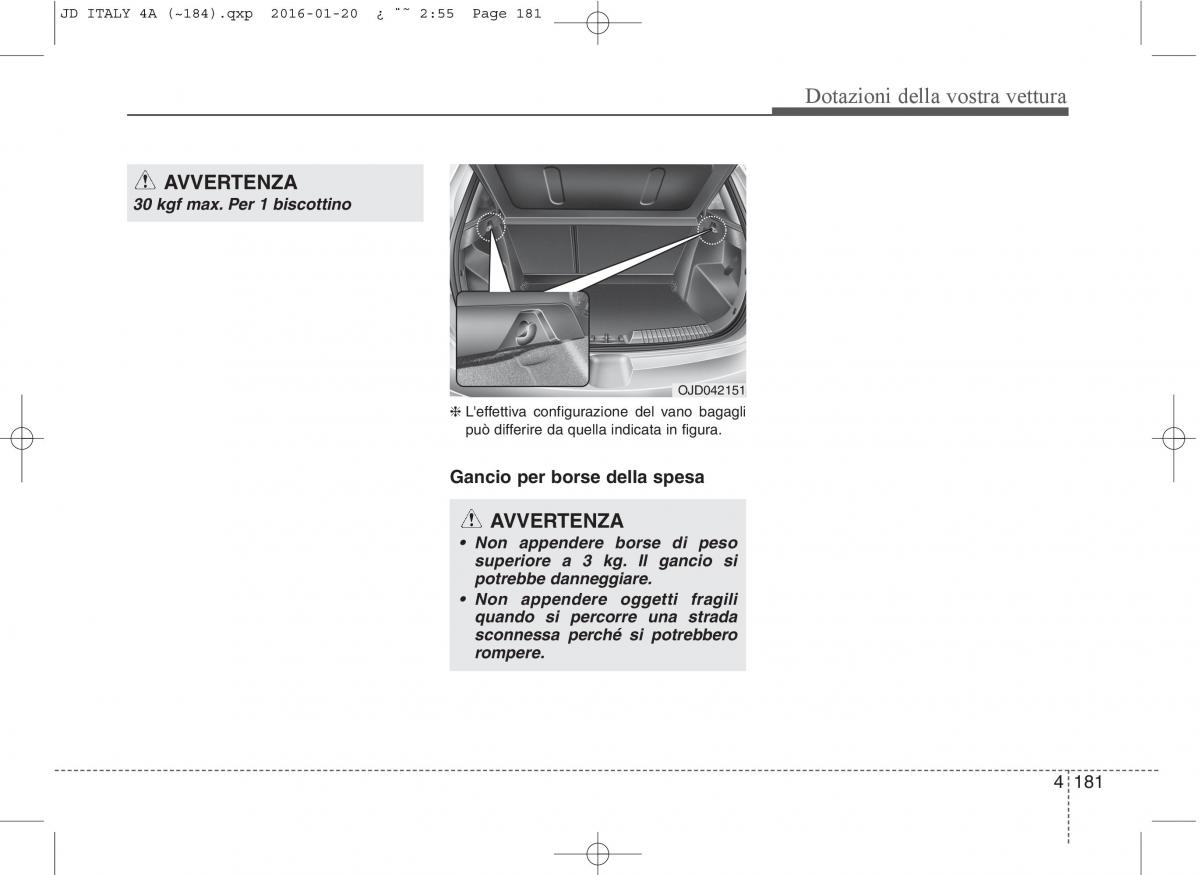 KIA Ceed II 2 manuale del proprietario / page 266