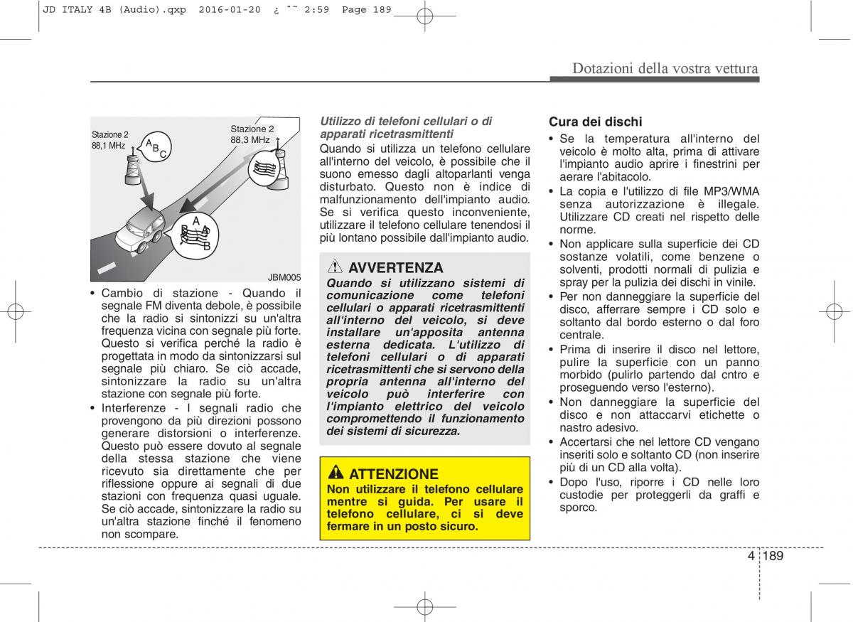 KIA Ceed II 2 manuale del proprietario / page 274