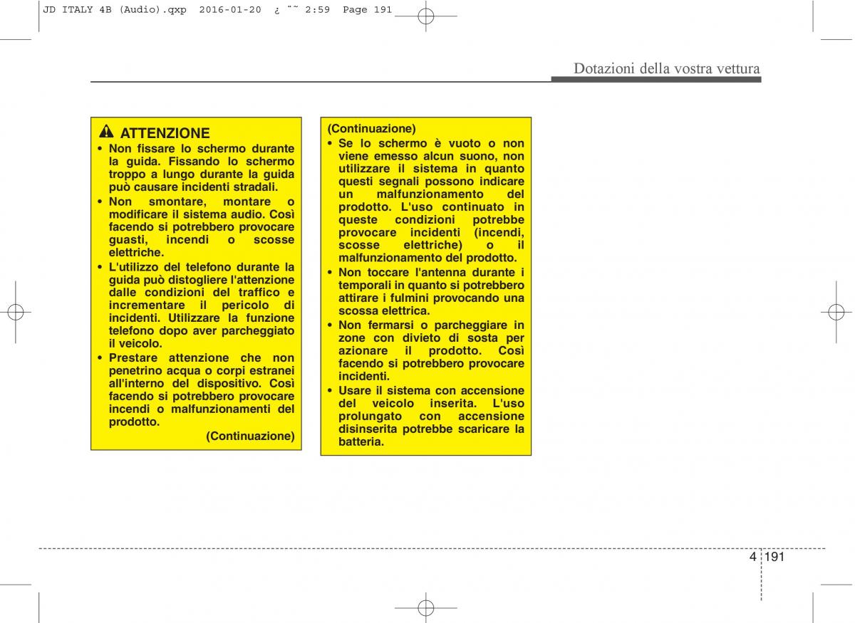 KIA Ceed II 2 manuale del proprietario / page 276