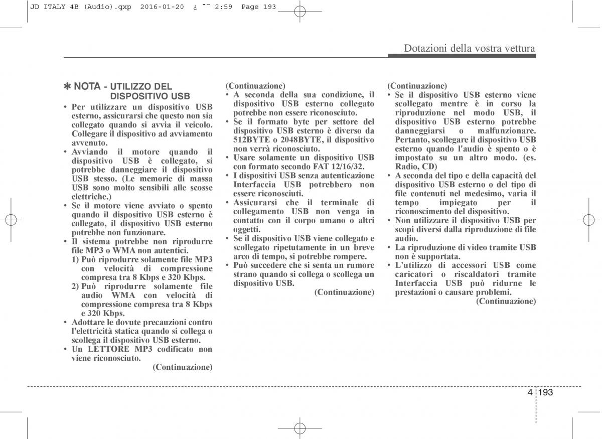 KIA Ceed II 2 manuale del proprietario / page 278