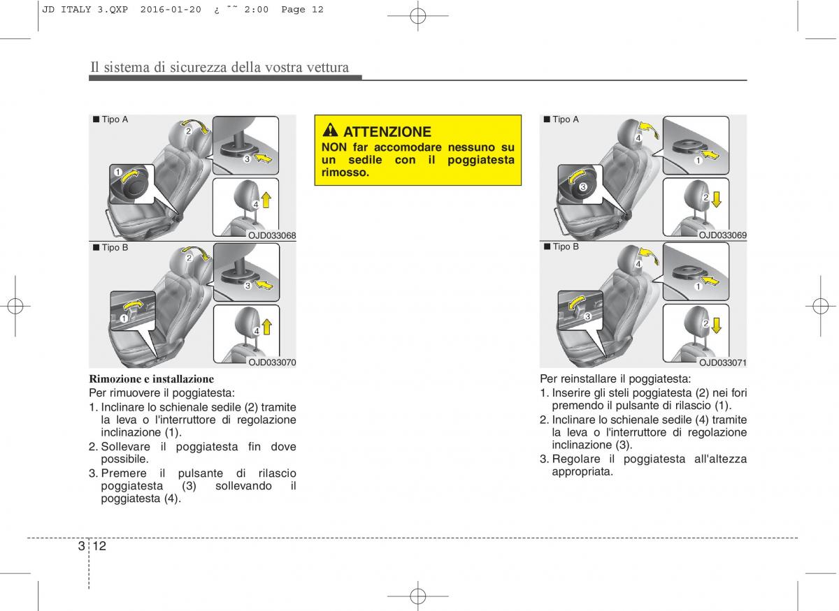 KIA Ceed II 2 manuale del proprietario / page 29