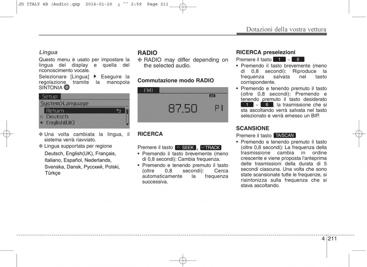 KIA Ceed II 2 manuale del proprietario / page 296