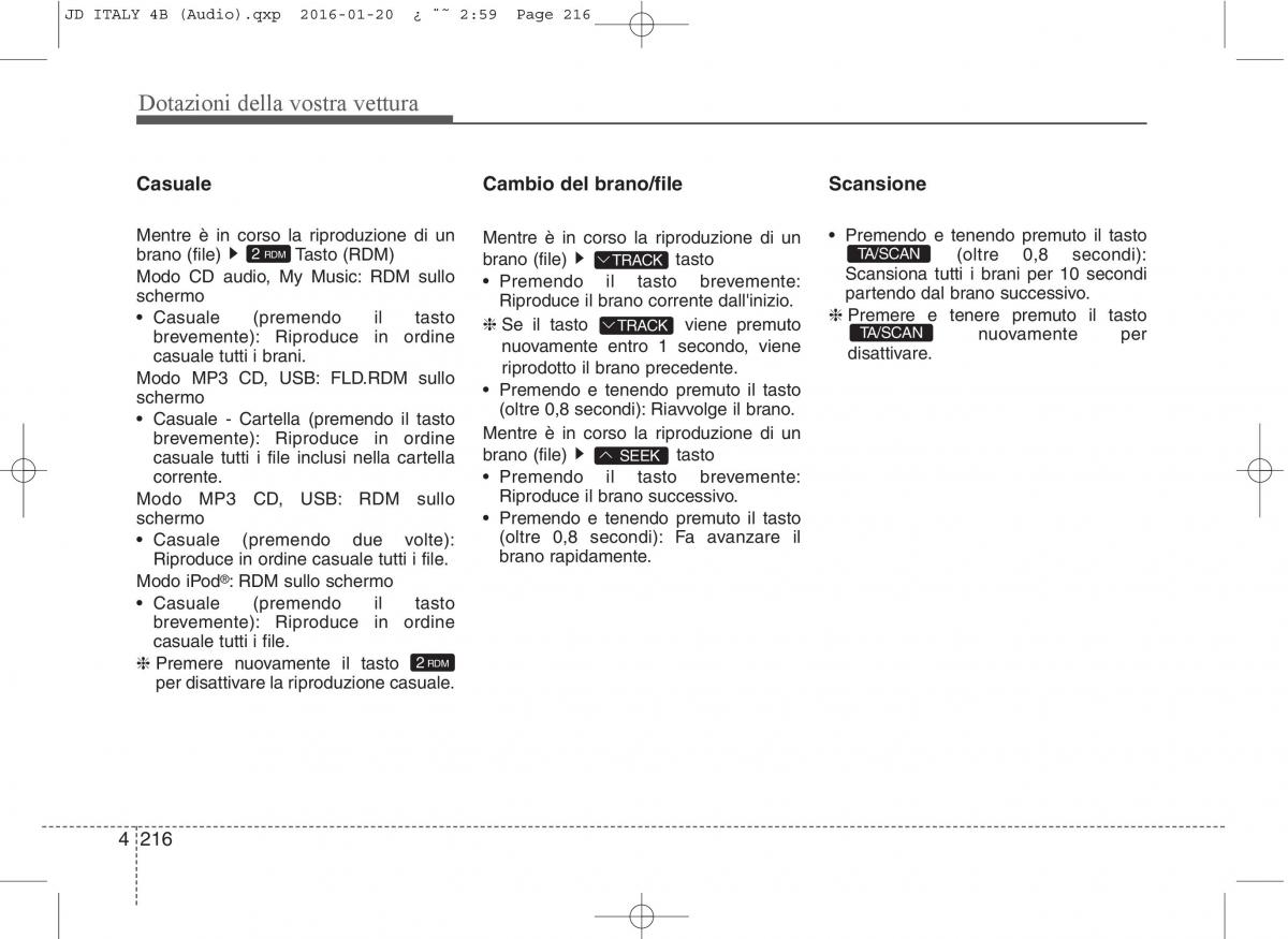 KIA Ceed II 2 manuale del proprietario / page 301