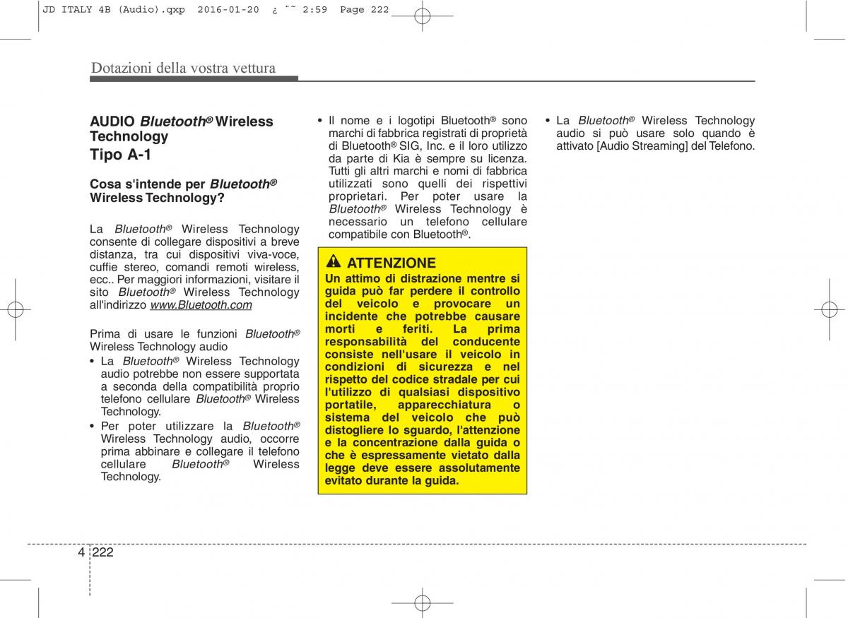 KIA Ceed II 2 manuale del proprietario / page 307