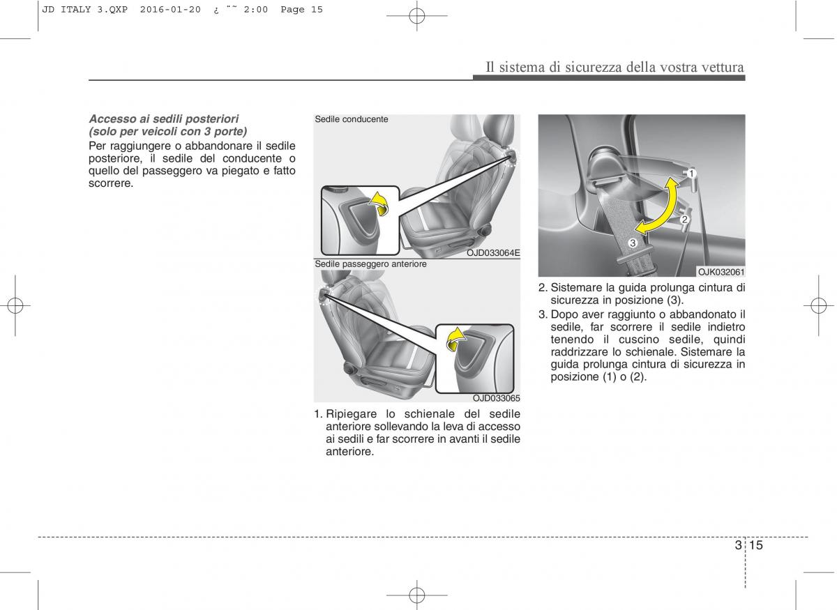 KIA Ceed II 2 manuale del proprietario / page 32