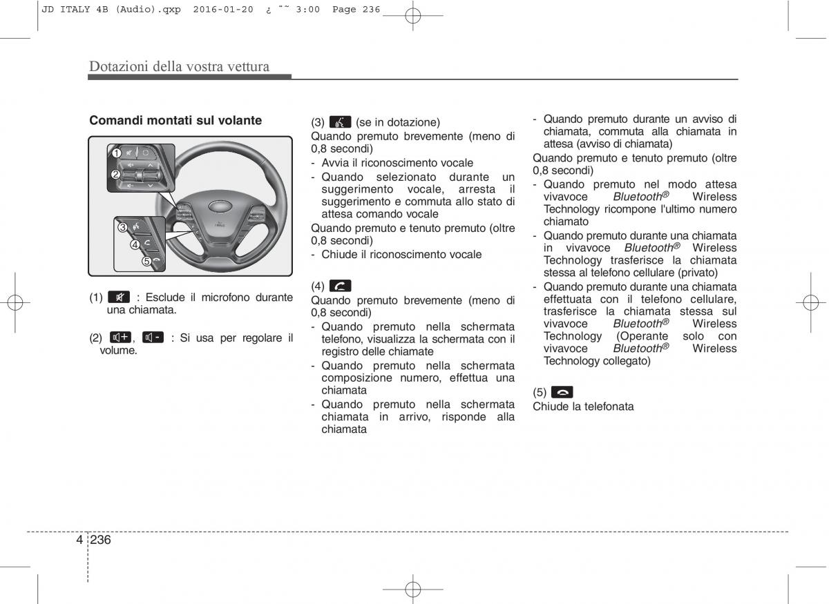 KIA Ceed II 2 manuale del proprietario / page 321