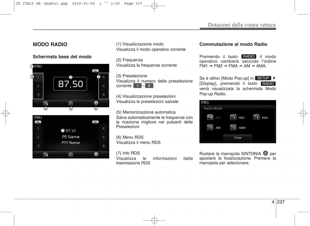 KIA Ceed II 2 manuale del proprietario / page 322