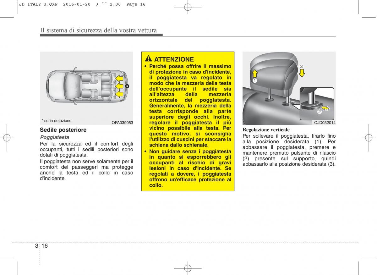 KIA Ceed II 2 manuale del proprietario / page 33