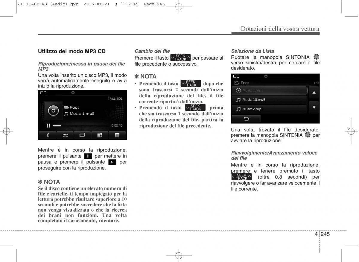 KIA Ceed II 2 manuale del proprietario / page 330