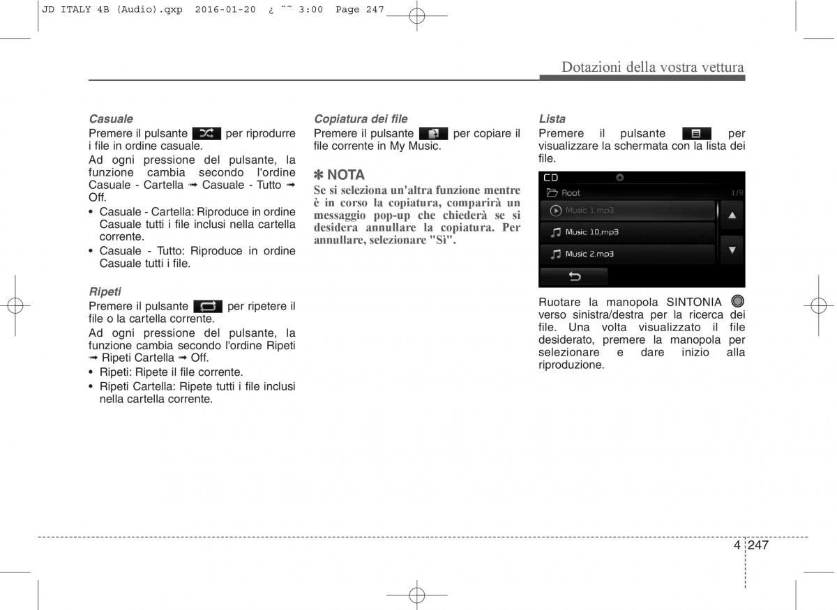 KIA Ceed II 2 manuale del proprietario / page 332