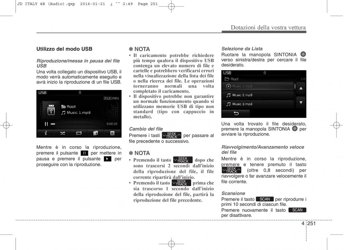 KIA Ceed II 2 manuale del proprietario / page 336