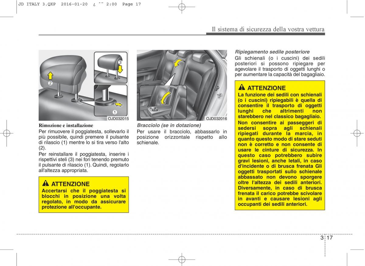 KIA Ceed II 2 manuale del proprietario / page 34