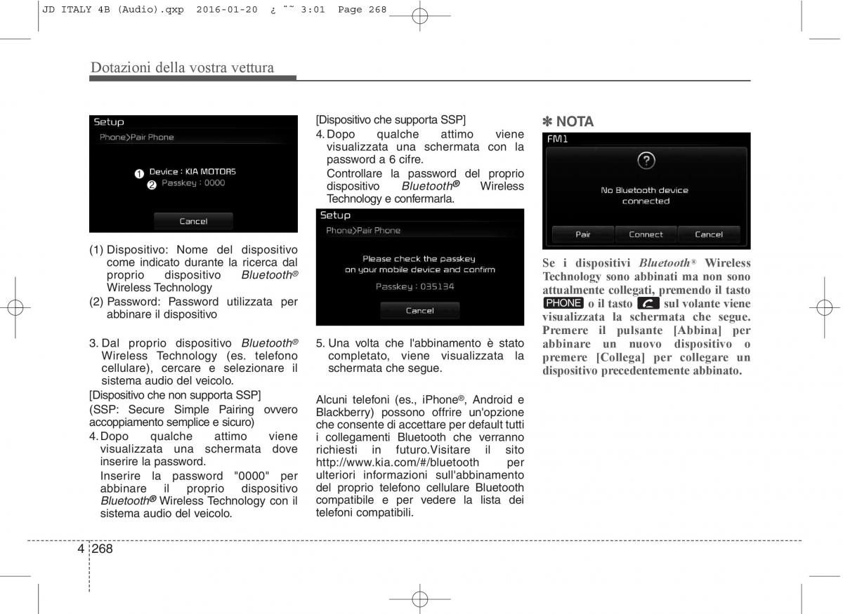 KIA Ceed II 2 manuale del proprietario / page 353