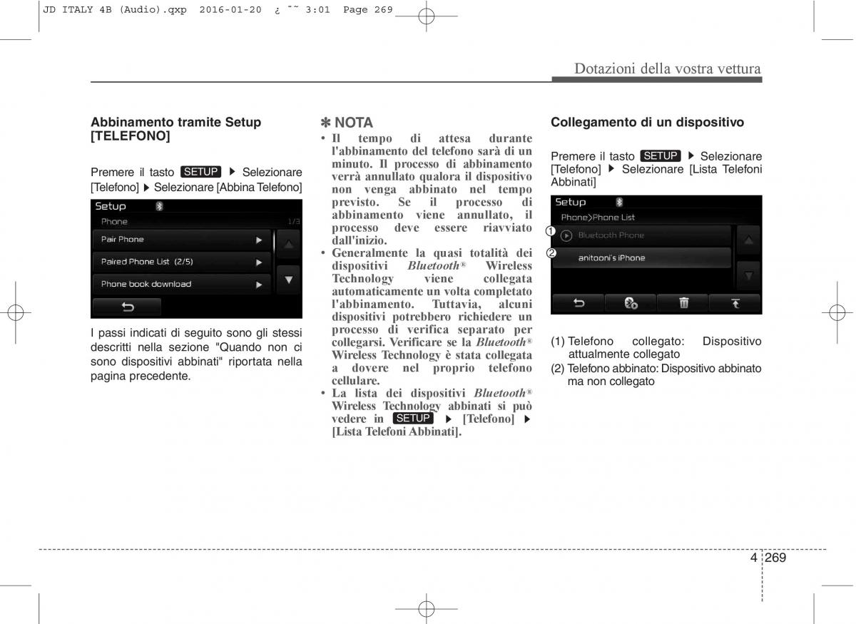 KIA Ceed II 2 manuale del proprietario / page 354