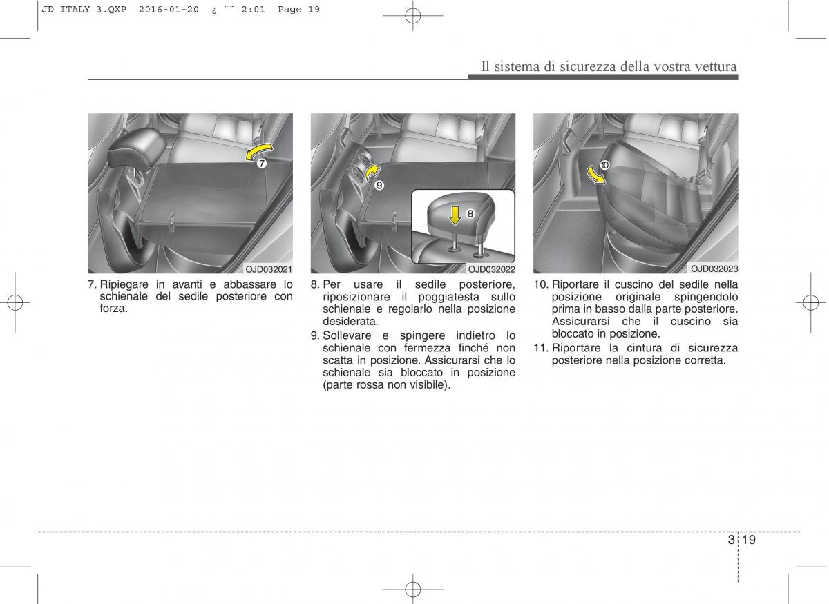 KIA Ceed II 2 manuale del proprietario / page 36