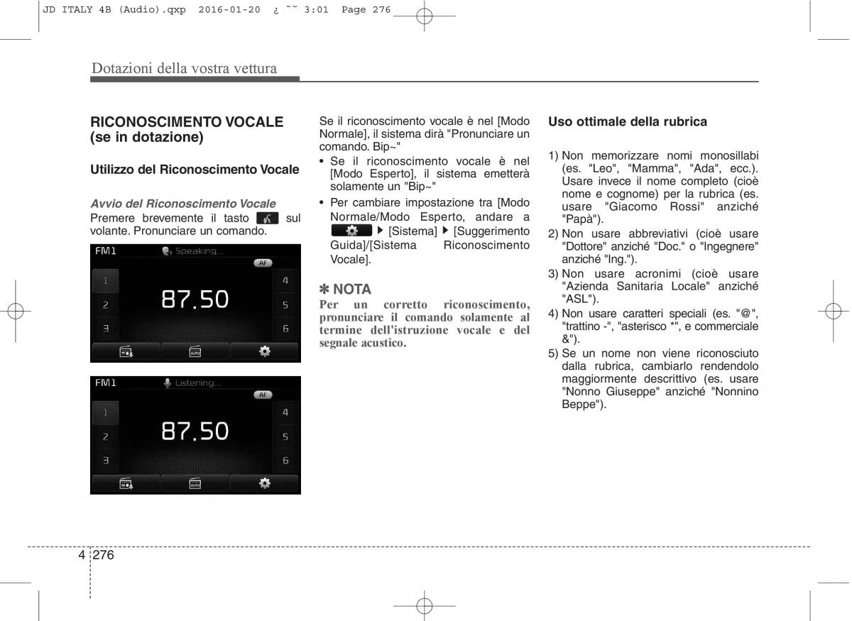 KIA Ceed II 2 manuale del proprietario / page 361